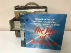 Three boxes of LPs and records - classical etc