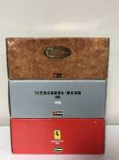 Three Burago die cast sports cars - Ferrari 250 GTO,