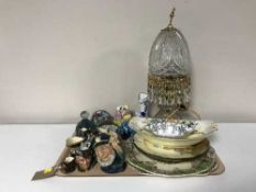 A tray of collectables inc.