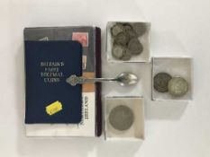 A 1970 coin of Britain set, together with six pence pieces, two half dollars, part decimal coin set,