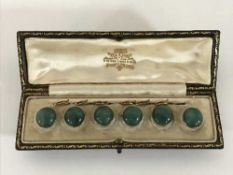 A boxed set of 18ct gold, platinum,