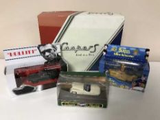 Four Corgi die cast vehicles inc.