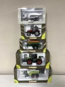 Five Universal Hobbies, die cast tractors,