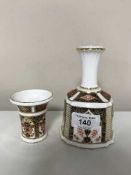 A Royal Crown Derby table bell,