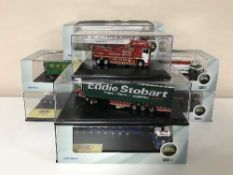 Eight die cast haulage vehicles inc.