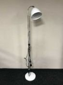 An adjustable standard lamp