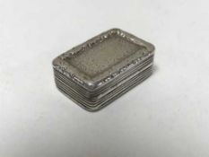 A Georgian silver vinaigrette