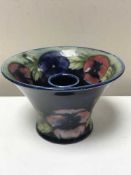 A Moorcroft flower vase, numbered 274,