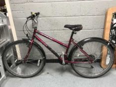 A girl's Merida mountain bike