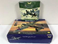 Two boxed Aviation Archive aircraft including a WW II Europe and Africa Avro Lancaster and Un-sung