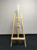 A large contemporary folding easel