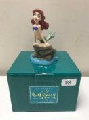A boxed Walt Disney collector's figurine - Ariel with certificate