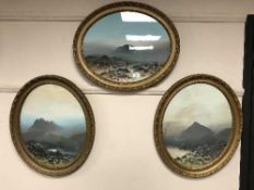 Frank Holme : The Highlands, watercolour, 49 cm x 39 cm,