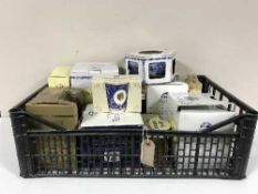 A box of Ringtons china,