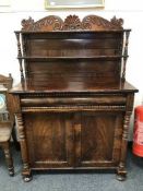 A Regency mahogany chiffonier