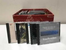 Two boxes of 140 cds - classical etc
