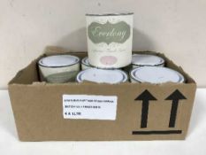 Five boxes of Everlong Superior furniture paint