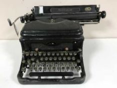 A Remington Noiseless vintage typewriter
