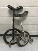 Two unicycles