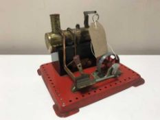 A Mamod steam engine