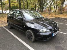 A Seat Ibiza S five door hatchback, 1390cc petrol, registration WF53 UNW, first registered 17.11.
