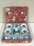 A boxed child's mid 20th century tea service