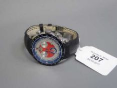 A Christopher Ward stainless steel Royal Airforce Gentleman's wrist watch