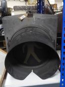 An electric Green Man crossing sign