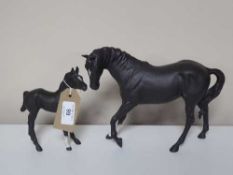 Two Beswick figures,