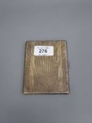 A silver cigarette case, 164.1g.