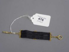 A 9ct gold Victorian fancy Albertina