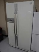 A Daewoo American style fridge freezer