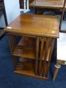 A mahogany book table