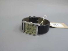 An Emporio Armani stainless steel Gentleman's wrist watch