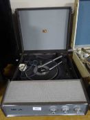 An HMV table top record player