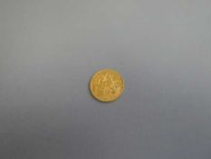 A gold full sovereign - 1908