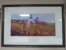 A framed Rolf Harris Limited Edition print 
