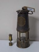 An Eccles Protector type SL miner's lamp,