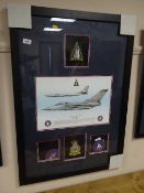 A Squadron Prints limited edition : Tornado F3, with three insignia.