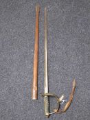 A George V 1897 pattern infantry officer's sword by Fenton Brothers of Sheffield,