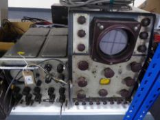 A Harveys Electromotors oscilloscope CT 436 and Kossor oscillograph