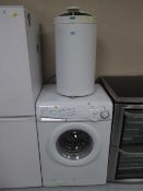 A Candy Aqua Viva washing machine and a Creda spinner