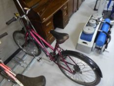 A lady's Merida mountain bike