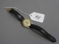 A vintage Gentleman's Omega Seamaster Automatic wrist watch