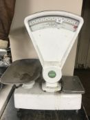 Set of Avery shop scales