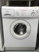A Hotpoint washing machine