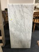 A marble wash stand top only
