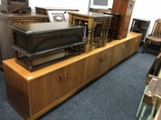 A pair of teak G Plan low sideboards
