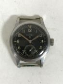 A Record military-issue stainless steel W.W.W.