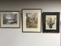 A watercolour Church Street,